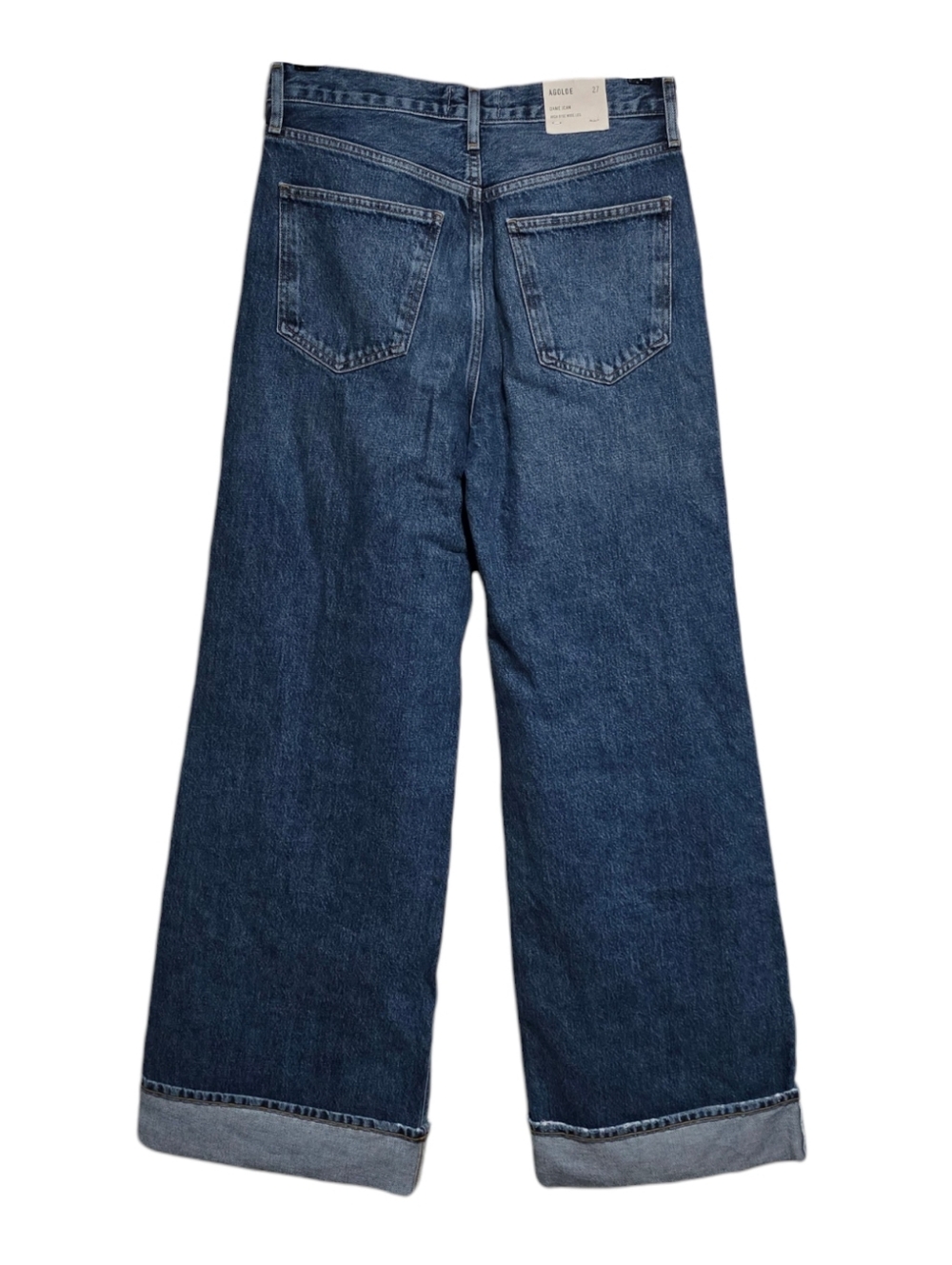 Agolde Dame High Rise Wide Leg Jeans in Control Size 27 NWT - Picture 4 of 6
